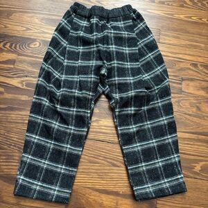 Hello lupo plaid wool trouser pants made in Italy boys sz 6/7
